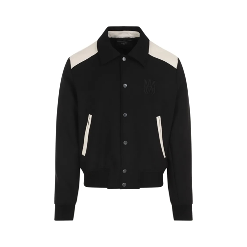 Amiri Bomberjacks Black Wool Ma Western Jacket Black