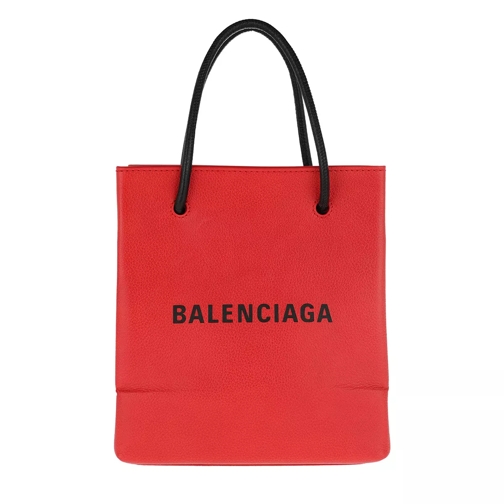Balenciaga Shopping Tote XXS Red/Black Crossbody Bag