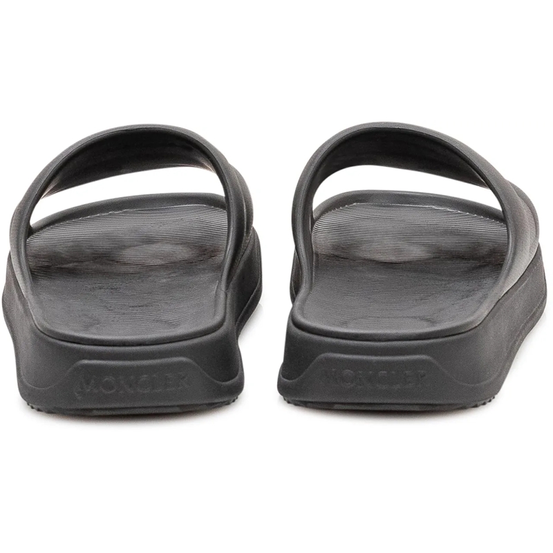 Moncler Hausschuhe Sandali Slide con Fascia dunkelgrau(Image 3)