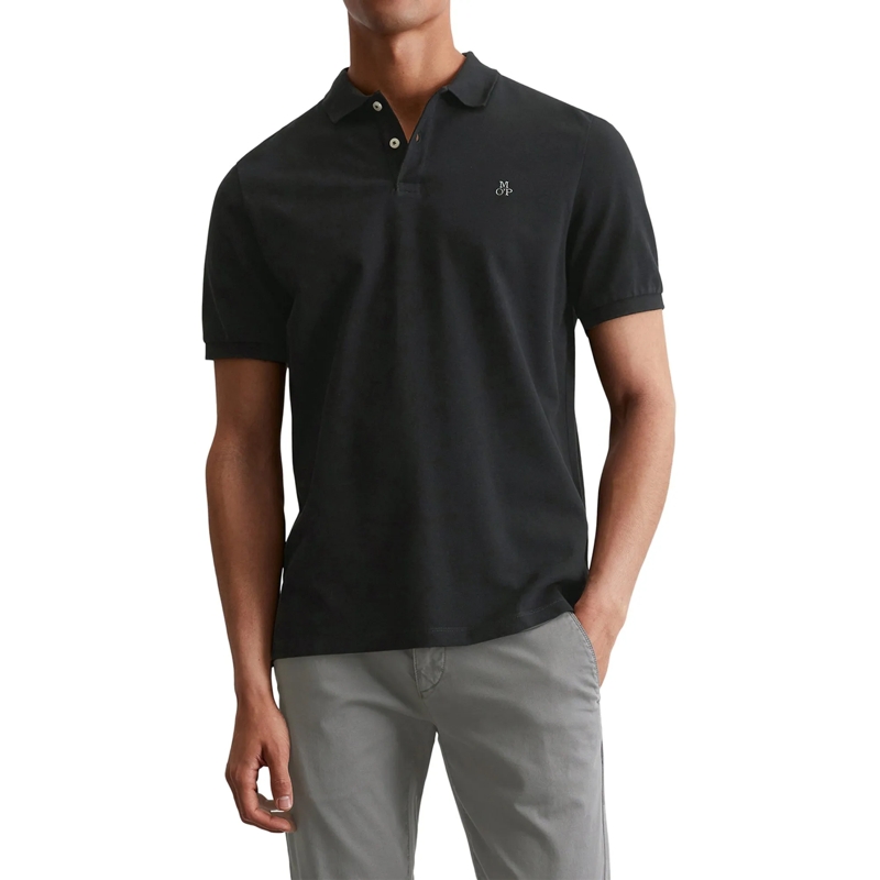 Marc O´Polo Poloshirt Small-Logo 1er Pack schwarz(Image 2)