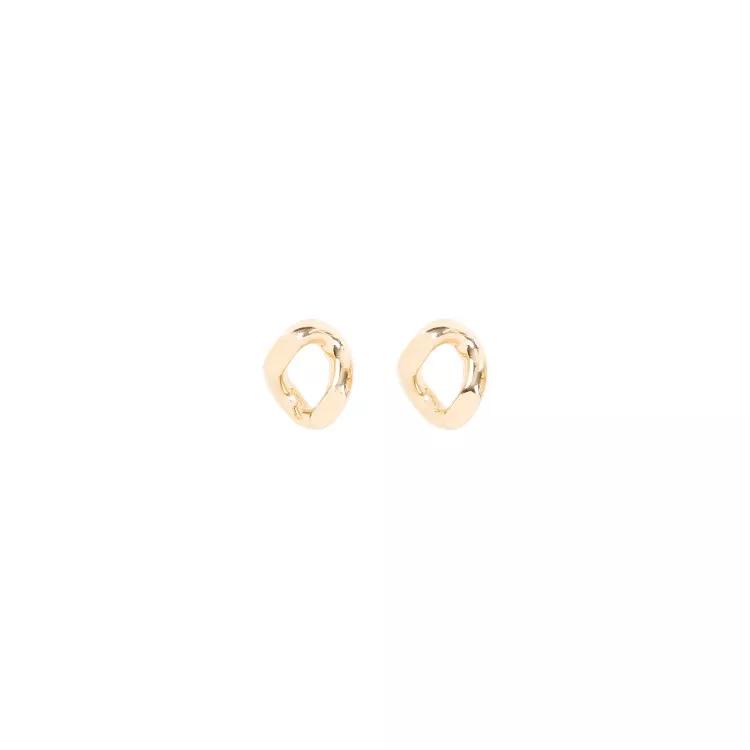 Jil Sander Ohrringe - Dw5 11 Gold Eco-Brass Earrings - Gr. unisize - in Gold - für Damen