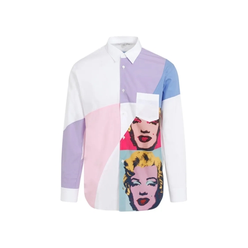 Comme des Garcons Hemden Multicolor Andy Warhol Poplin Shirt Multicolor