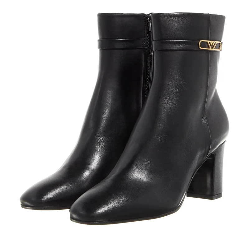 Emporio Armani Stiefeletten Stivaletto Nappa Nero
