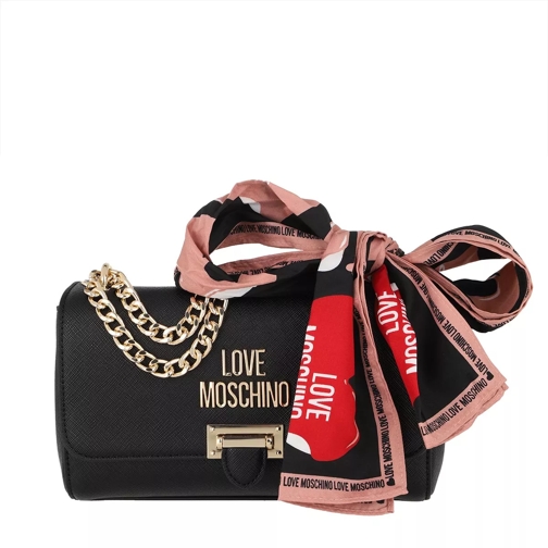 Love Moschino Saffiano Handle Bag Nero Crossbody Bag
