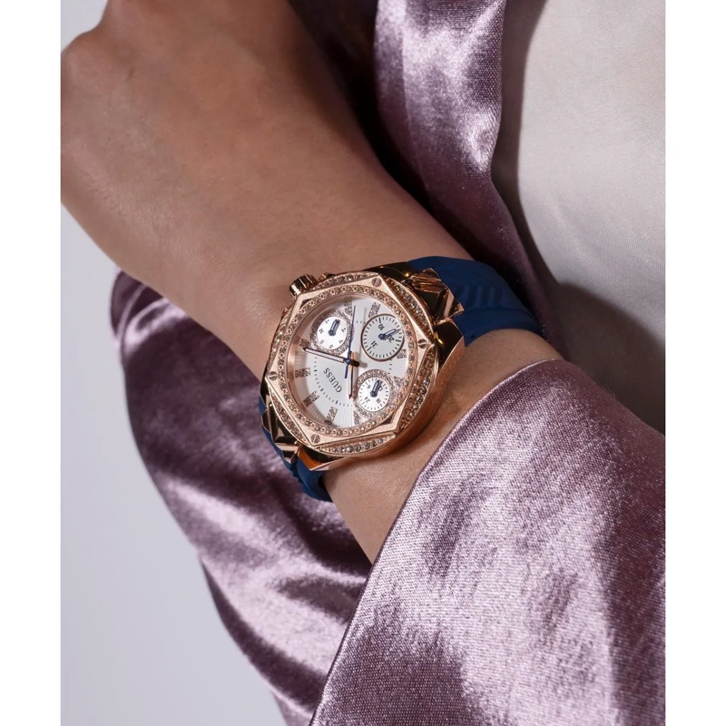 Guess Quarzuhr Quarz-Analoguhr Envy blau(Image 5)