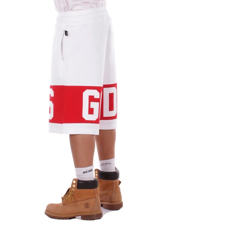 Gcds Shorts Shorts White Red rot(Image 3)