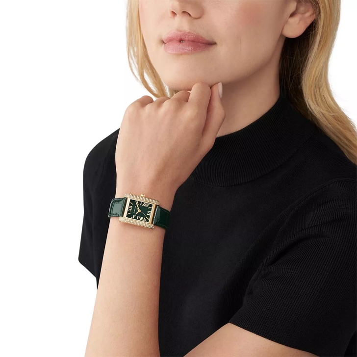 Michael kors olive green watch on sale