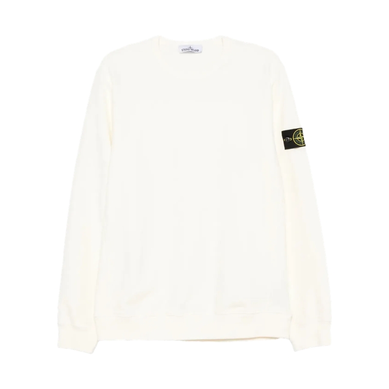 Stone Island  Pullover mit geripptem Einsatz 002B V