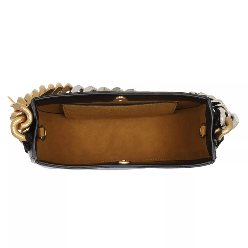 Stella McCartney Sac à bandoulière Frayme Satchel Bag Black(Image 6)