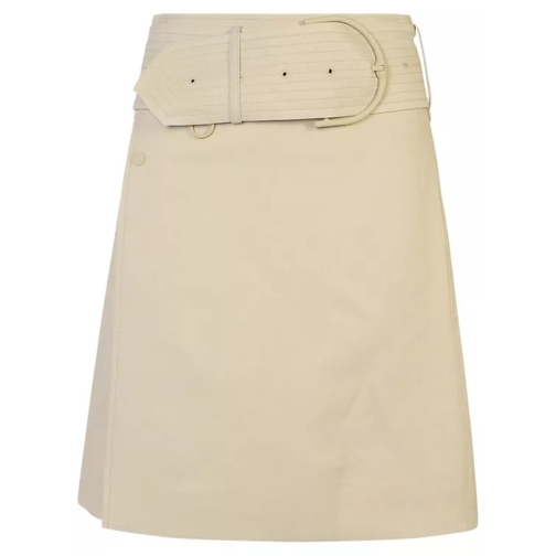 Burberry 'Midi' Beige Miniskirt Neutrals 