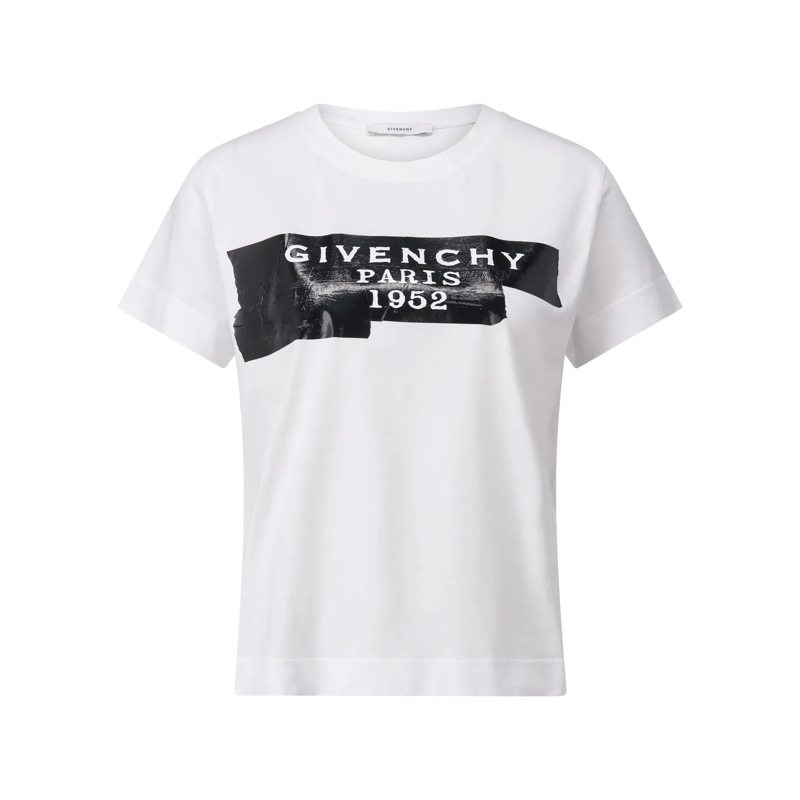 Givenchy Hemd T-Shirt mit 3D-Logoprint Weiß