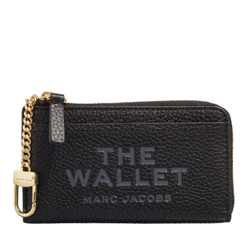 Marc Jacobs Zip Around Wallet Black Card Case
