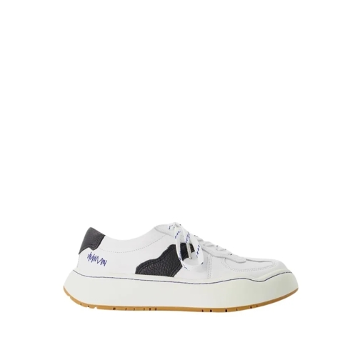 Ader Error Log; Baus Sneakers - Leather - White White scarpa da ginnastica bassa