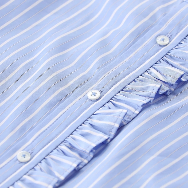 Emily can den Bergh Bluse Gestreifte Bluse blau(Image 3)