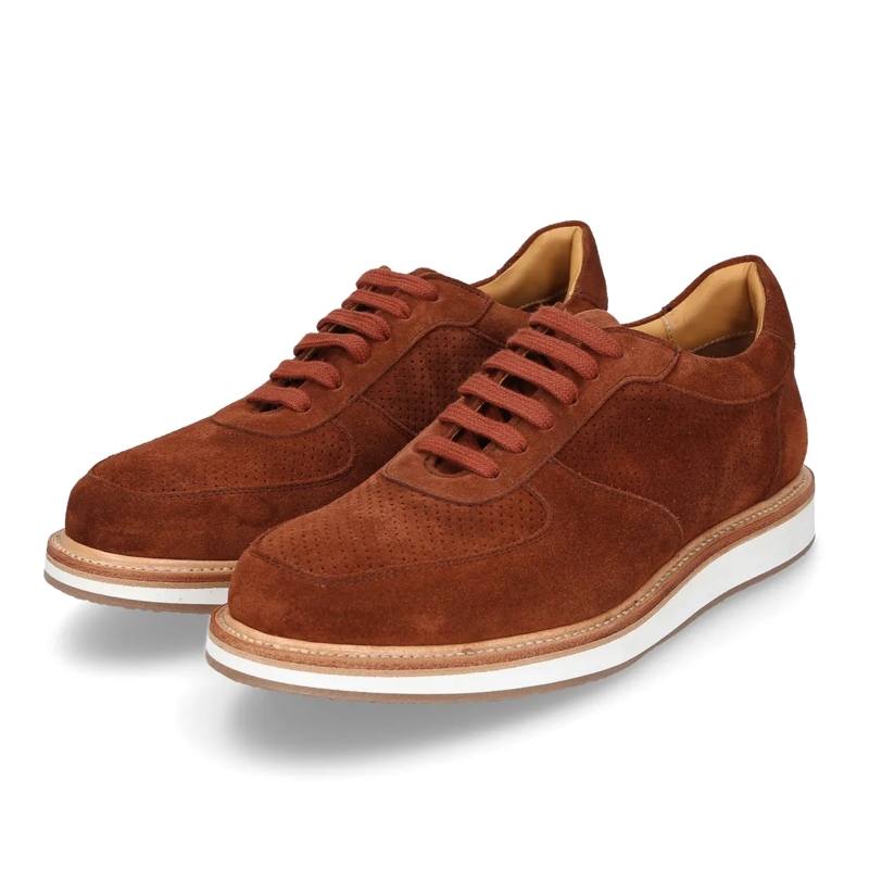 Heinrich Dinkelacker Low-Top-Sneaker Sneaker London Sneaker V mittel-braun(Image 2)