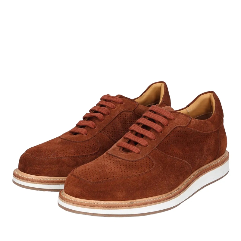 Heinrich Dinkelacker Low-Top-Sneaker Sneaker London Sneaker V mittel-braun(Image 2)