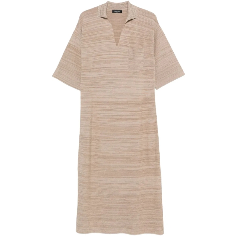 Fabiana Filippi Robe longue Dresses Beige beige