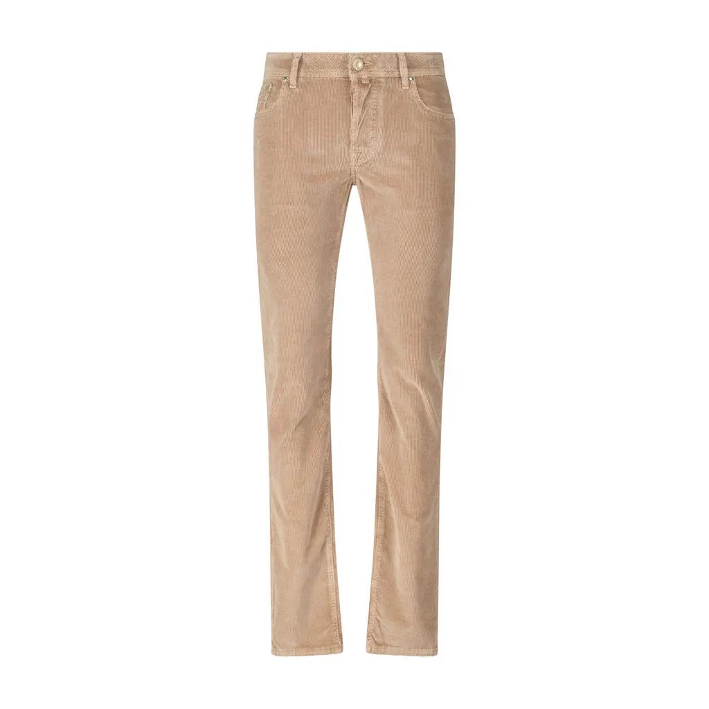 Thumbnail - Jacob Cohen - Slim Fit Cordhose Bard - Größe 33 - braun