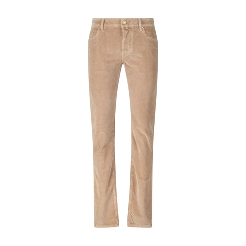 Jacob Cohen Slim Fit Cordhose Bard Hellbraun Pantalon décontracté