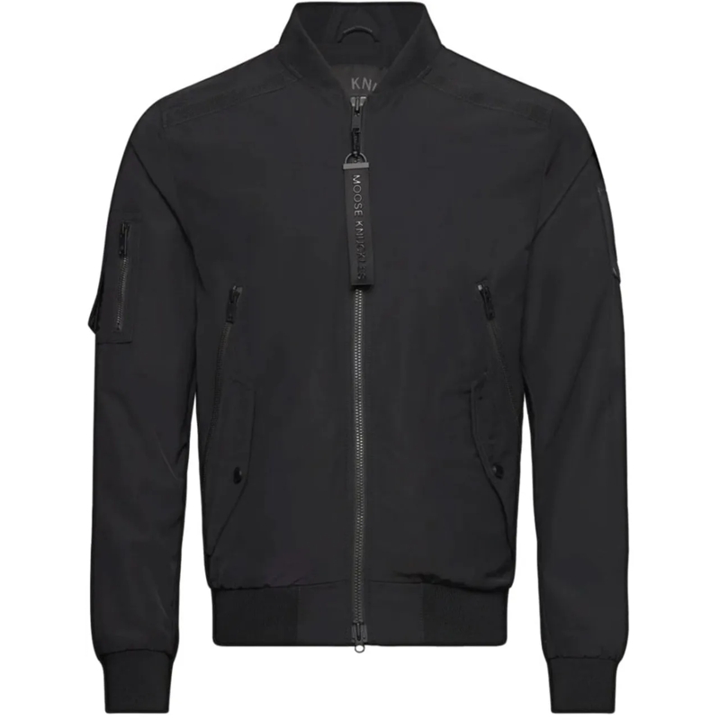 Moose Knuckles Blouson aviateur Heren Jas schwarz