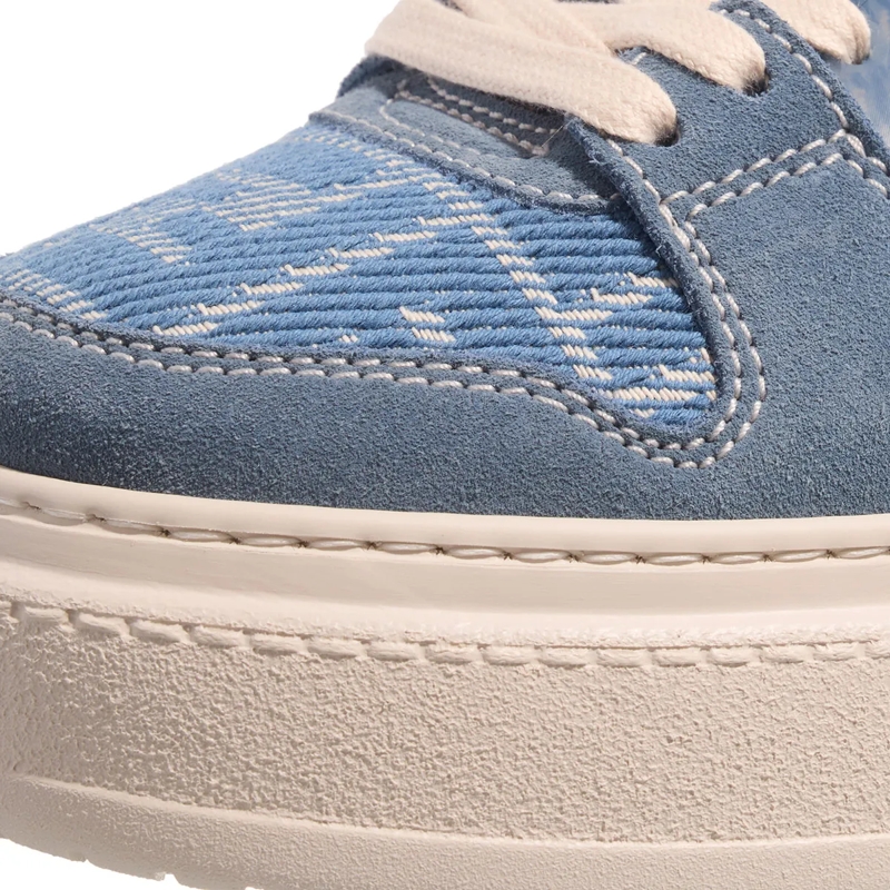 Fendi Sneaker à plateforme Low Top Sneaker BLue(Image 4)