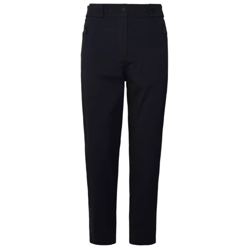 Moncler Black Polyamide Blend Trousers Black 