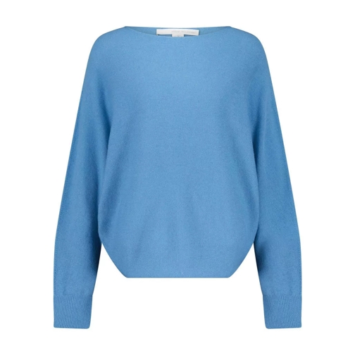 Herzensangelegenheit Oversize-Pullover aus Woll-Kaschmir-Mix 4810408860 Blau 