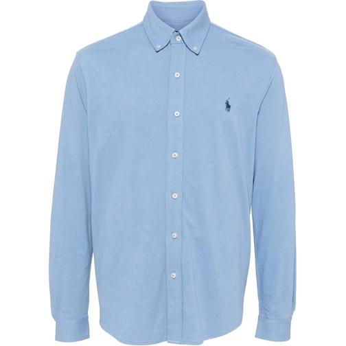 Ralph Lauren Legere Oberteile Overhemd casual lange mouw blau