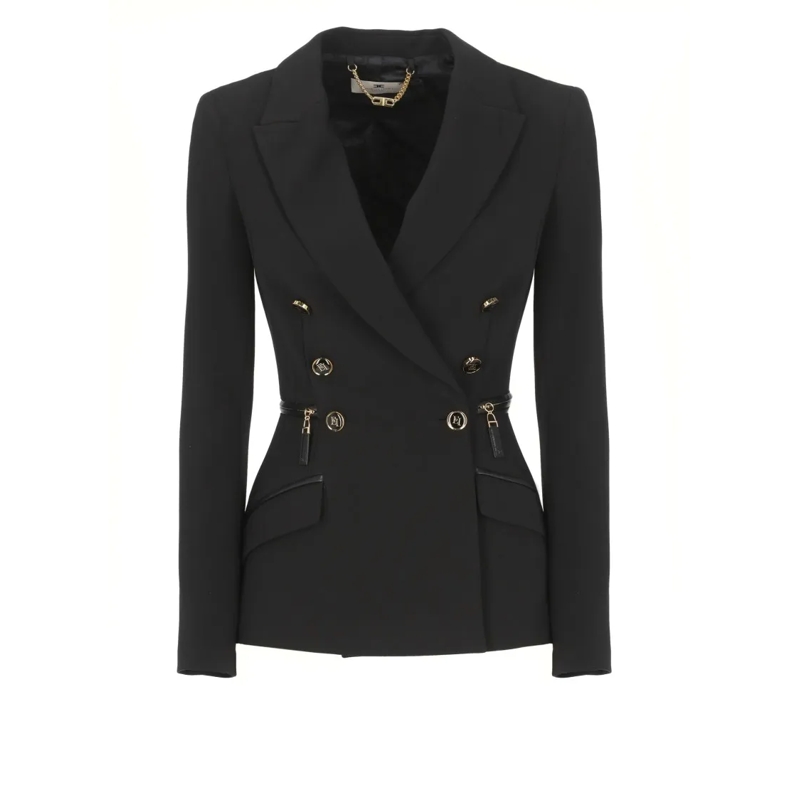 Elisabetta Franchi Blazer Jackets Black schwarz