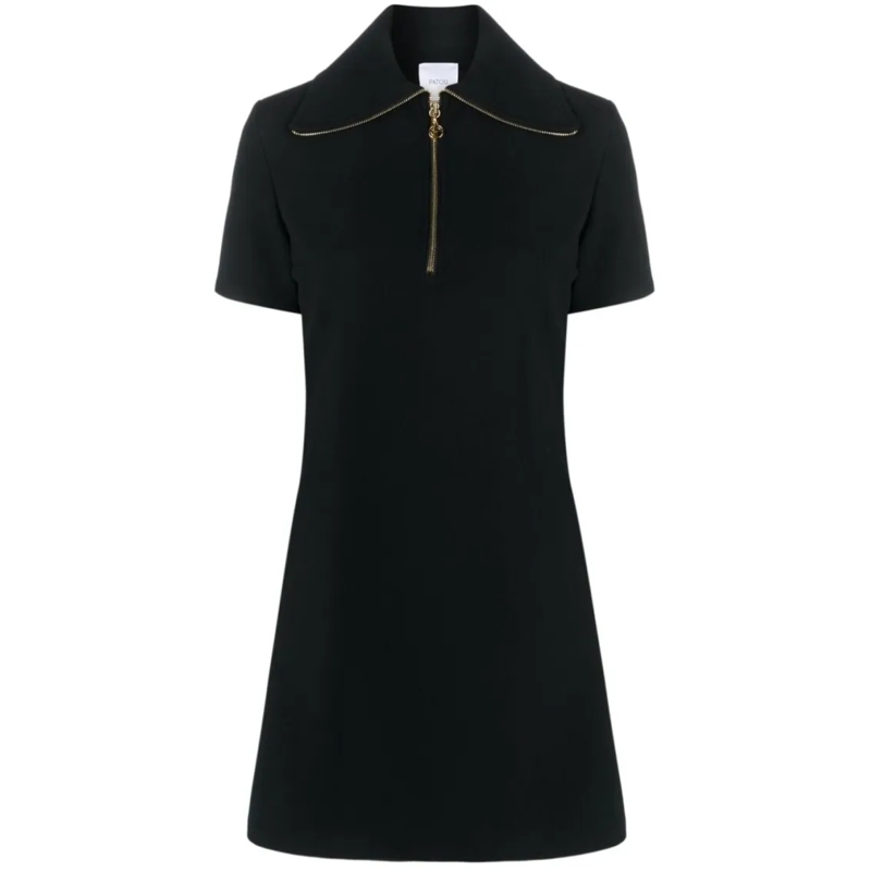 Patou Minikleid Structured Mini Dress Black
