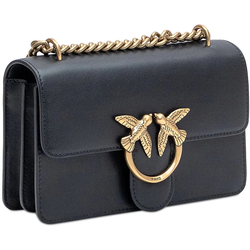 Pinko Schultertasche Borsa Love One Mini schwarz(Image 3)