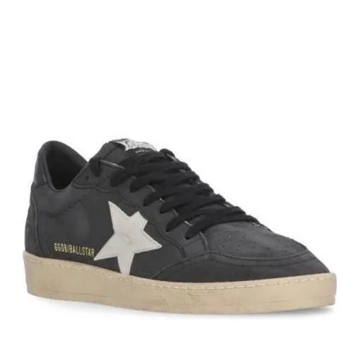 Golden Goose Ball Star Sneakers Black lage-top sneaker