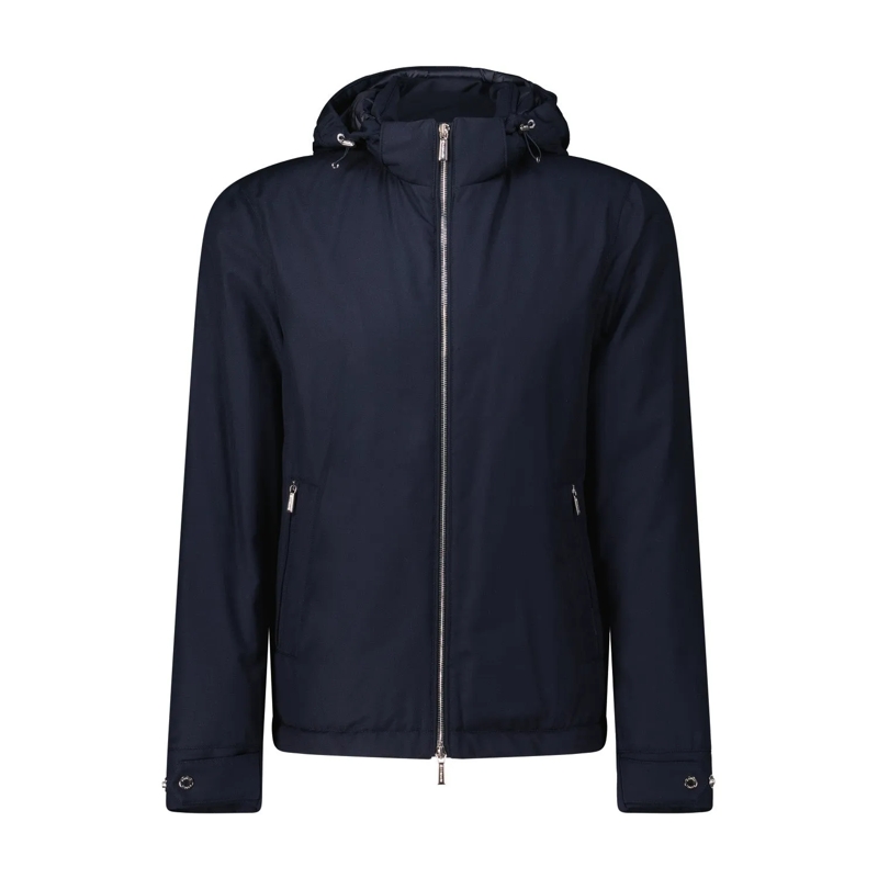 Moorer Doudoune Anorak Albini mit Daunenfüllung Dunkelblau