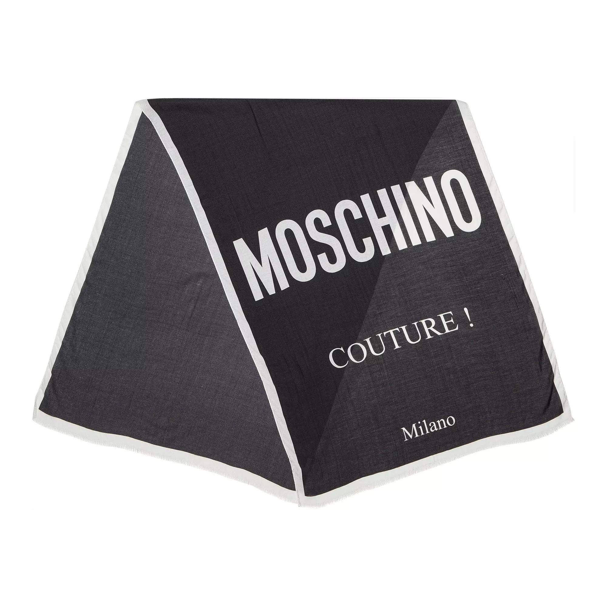 Moschino Tücher & Schals - Scarf - Gr. unisize - in Schwarz - für Damen