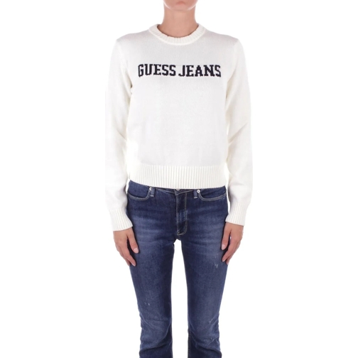 Guess Sweatshirts Sweaters White weiß