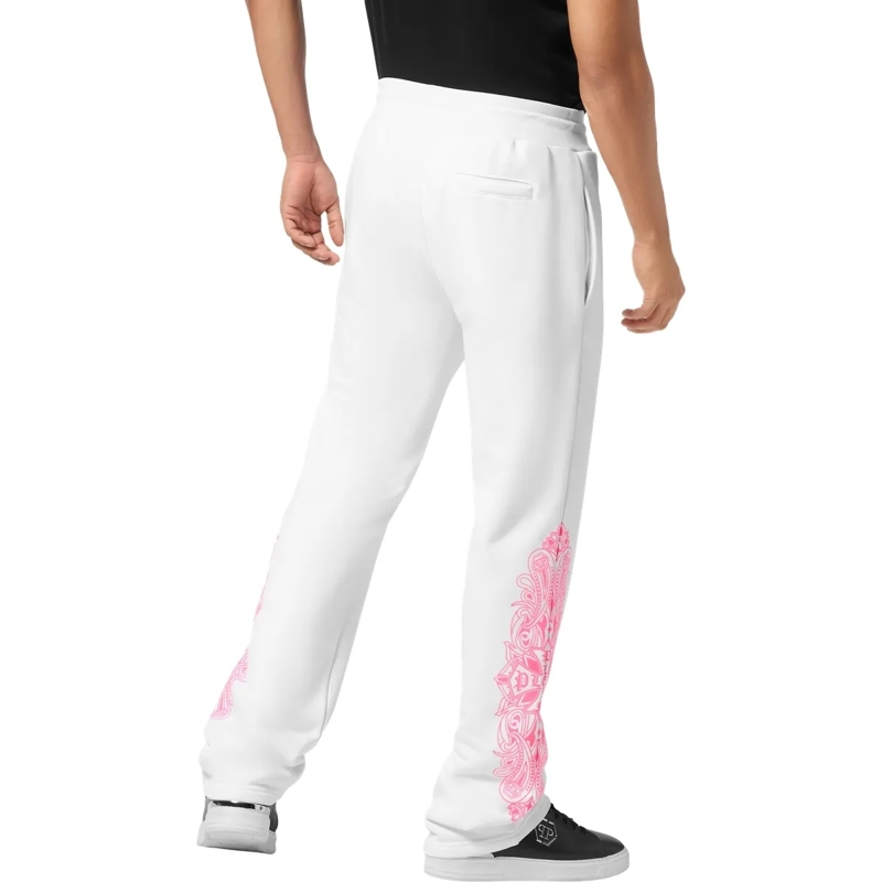 Philipp Plein Jogginghose Jogging Trousers Chrome weiss(Image 2)