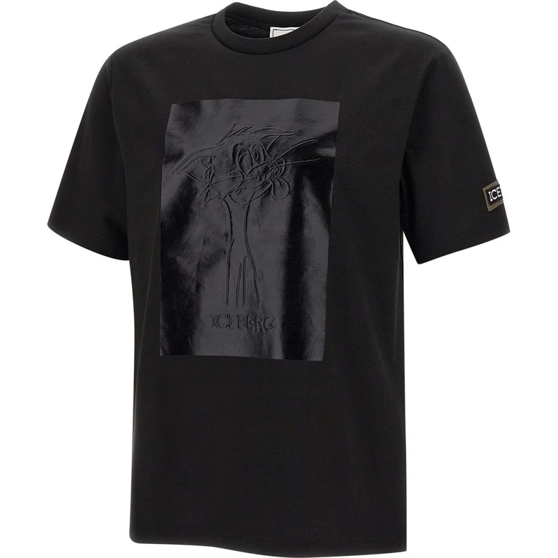 Iceberg T-Shirt Iceberg  T-shirts Zwart 24i I1p 0 F02b 6304 schwarz(Image 9)