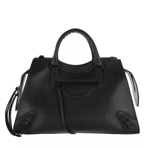 Balenciaga Neo Classic City Tote Bag Leather  Black Rymlig shoppingväska