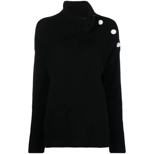 Zadig & Voltaire Alma Cashmere Knitwear Sweater Black 