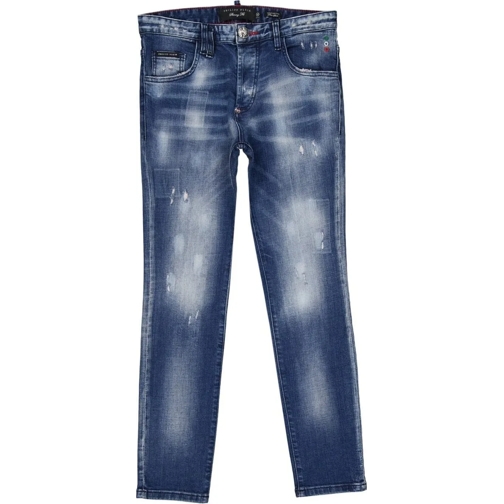 Philipp Plein Slim Fit Jeans Philipp Plein Cotton Denim Jeans blau