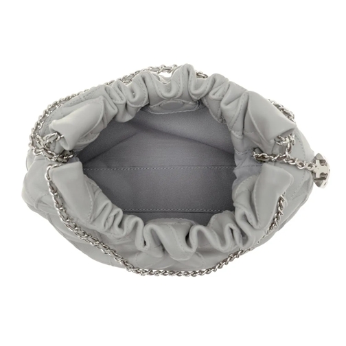 Tory Burch Hobo Bag Fleming Mini Hobo Gray (Image 4)