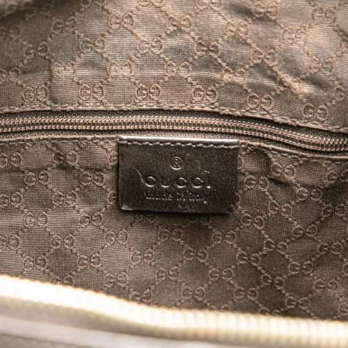 Gucci Sac à bandoulière 2000-2015 Web Canvas Shoulder Bag braun (Image 17)