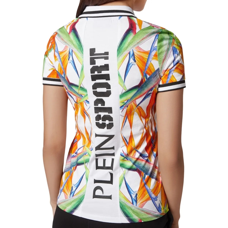 Plein Sport Top Poloshirt weiss(Image 5)