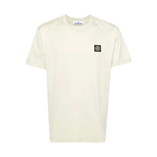 Stone Island T-Shirt mit Logo-Patch V0051 pistachio 