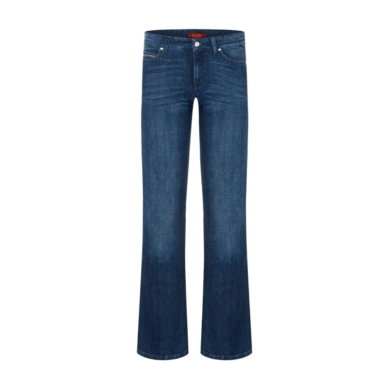 Cambio Jeans Flared Jeans Paris Dunkelblau