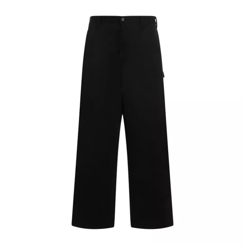 Junya Watanabe Black Cotton Utility Pants Black 