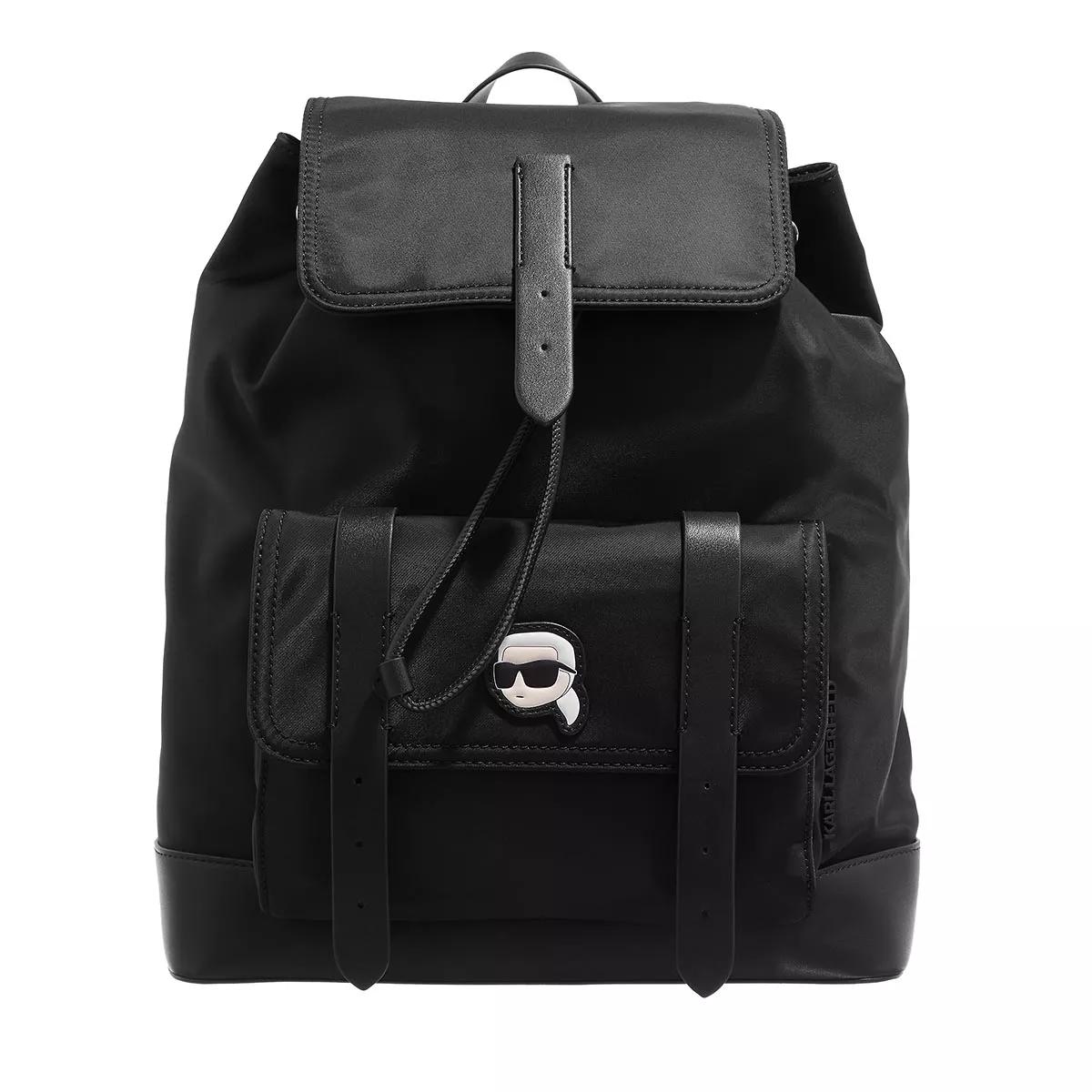 Karl lagerfeld nylon online backpack