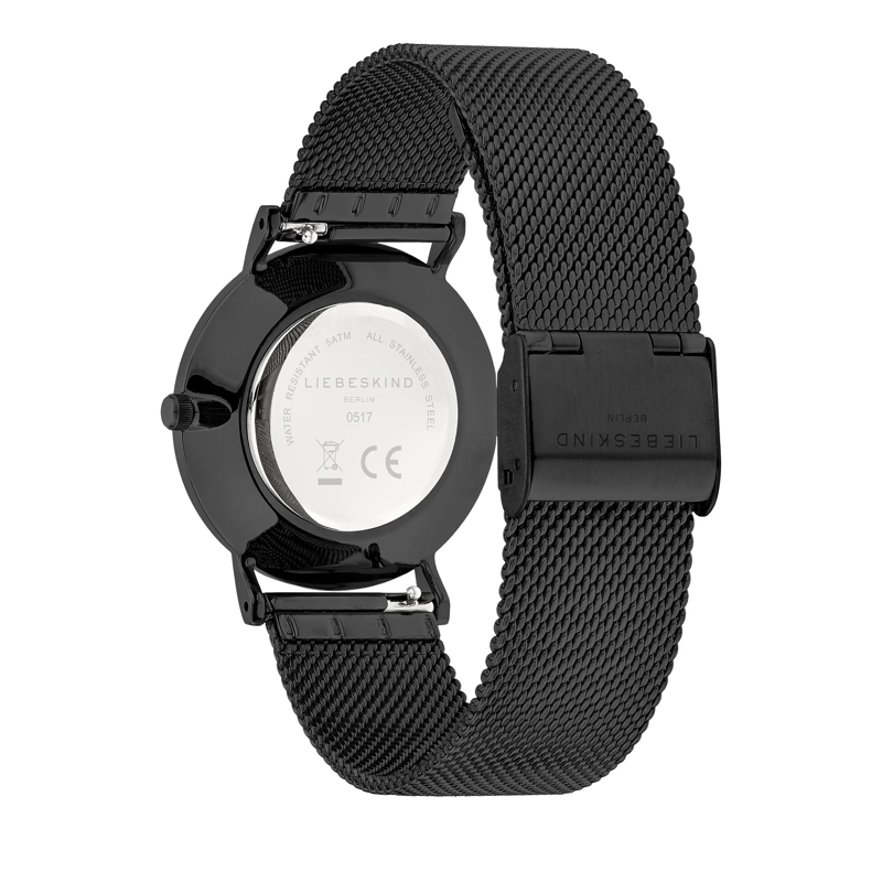 Liebeskind Berlin Quarzuhr Edelstahl Pure Elegance schwarz(Image 5)