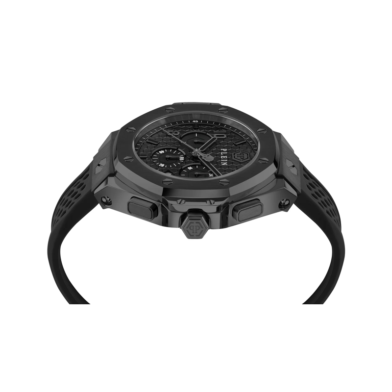 Philipp Plein Chronograph Quarz-Chronographenuhr Plein Chrono Royal 46 Mm schwarz(Image 4)