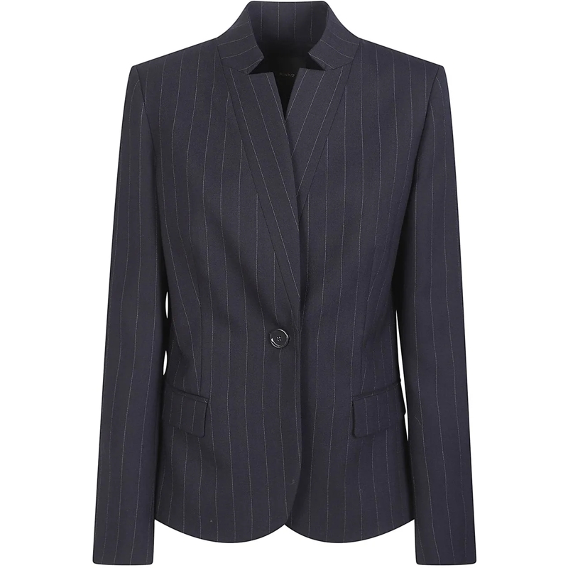 Pinko Veste de transition Kebab Jacket Blue blau